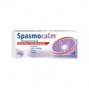 Spasmocalm 80mg 20 comprimés