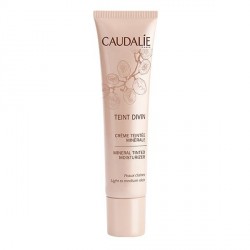 Caudalie teint divin crème teintée minérale peax claires 30ml