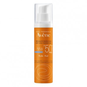 Avène Fluide spf 50+ protection solaire flacon pompe 50ml